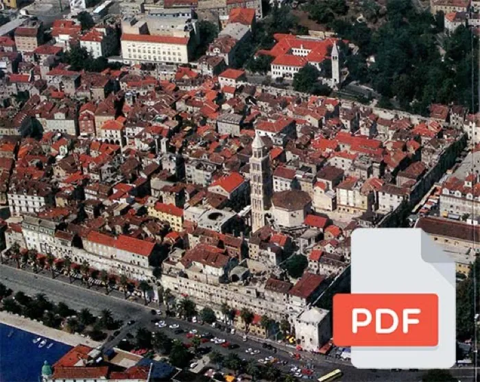 Buchcover: Split Diokletianspalast